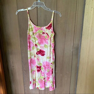 Cinnamon Girl Womens Mini Sleeveless Floral Dress‎ Size XS